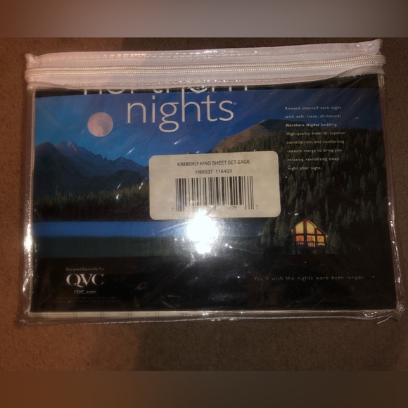 Northern Nights Kimberly King Sheet Set - Picture 2 of 3